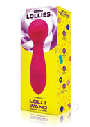 Bodywand Lollies Rechargeable Silicone Vibrator Hot Pink packaging featuring compact design and powerful features.