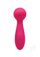 Bodywand Lollies Rechargeable Silicone Vibrator Hot Pink, compact wand-style vibrator for powerful external stimulation.