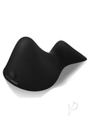WhipSmart Bump and Grind Silicone Vibrating Pad Black, a saddle-style vibrator for hands-free pleasure.