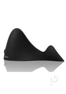 WhipSmart Bump and Grind Silicone Vibrating Pad Black, saddle-style vibrator for hands-free pleasure.
