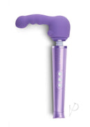 Le Wand Petite Ripple Silicone Attachment Cover Violet for enhanced dual-purpose pleasure.