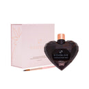 HighOnLove Dark Chocolate Body Paint with a heart-shaped bottle and packaging, perfect for intimate moments.