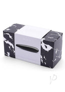 Le Wand Crystal Wand Probe with Silicone Ring Black Obsidian packaging, featuring elegant design and natural stone aesthetics.