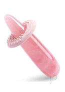 Le Wand Crystal Wand Probe with Silicone Ring Rose Quartz designed for elegant pleasure and intimate wellness.