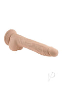 Thrust In Me Thrusting Vibrating Realistic Dong Vanilla with realistic texture and strong suction cup base.