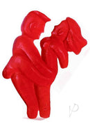 Horny Candy Gummy Sutra Sex Position Gummies 3.38 Oz red gummy figure of a couple in an intimate pose.