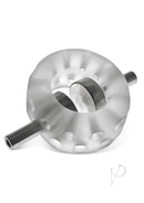 Airballs Electro Air-Lite Silicone Ballstretcher Clear Ice showcasing its smooth design and electro-ready features.