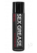 ID Sex Grease Silicone Lubricant 8.5 Oz premium silicone personal lubricant in a black bottle