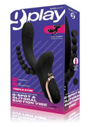 Bodywand G-Play G-Spot Suction Vibrator with Anal Beads packaging with features and design highlighted.