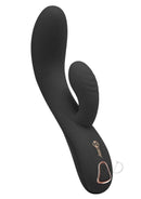 Bodywand G-Play Squirt Trainer Rabbit Vibrator Black with ergonomic design for blended stimulation.
