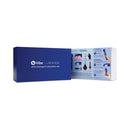 b Vibe Anal Massage and Education Set Blue packaging featuring educational materials and instructions.