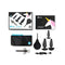 b-Vibe 7 Piece Anal Training and Education Set Black with guides and accessories for anal play