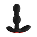 Forto Vibrating Anal Plug Rechargeable Silicone Black, sleek design with multiple vibrations for enhanced pleasure.
