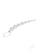 Shane's World Anal 101 Intro Anal Beads Clear for comfortable anal play with soft, flexible beads.