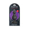 Forto F-30 Pointer Silicone Anal Plug Large Black in packaging, made from 100% silky-smooth silicone.
