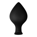 Forto F-60 Spade Silicone Anal Plug Large Black, premium silicone anal plug for deep sensations.