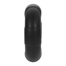 Forto F-33 Liquid Silicone Cockring Large Black, a smooth and snug silicone ring for enhanced pleasure.