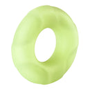 Forto F-33 Liquid Silicone Cockring Large Glow in smooth glow-in-the-dark silicone for firmer erections