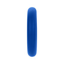 Forto F-61 3-piece Silicone Cockring Set Blue silicone cockring shown in bold blue color for enhanced comfort and flexibility.