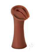 PDX Extreme Wet Pussies Slippery Slit Stroker Chocolate for a realistic self-lubricating experience