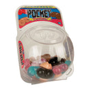 Si Novelties Pocket Boobies 30 Count Fishbowl Display filled with colorful novelty items.