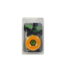 Packaging of Ignite Mega Power Stretch Donut Cock Rings Orange featuring a bright orange ring for enhanced performance.
