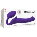 Strap-on-me Semi-realistic Bendable Strap-on Purple Medium