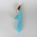 Viotec Metis Rabbit Vibe Blue dual-stimulation vibrator in a modern design with touch panel technology.