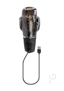 Zero Tolerance A Sucking Good Time Masturbator Smoke with USB charging and textured channel for intense pleasure.