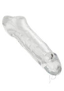 Performance Maxx 7.5 Inch Penis Extension Clear showing its transparent finish and realistic design.