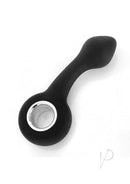 Vers G-Spot Rechargeable Silicone Vibrator Black for targeted internal stimulation and personalized pleasure.