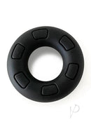 Boneyard The Daddy Silicone Cock Ring Black, thick and soft-touch for a supportive hold.