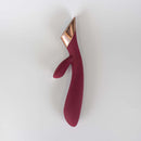 Viotec Metis Touch Panel Rabbit Vibrator Wine Red, showing the elegant design and touch panel technology.