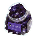 ID Superior Feel Lubricated Latex Condoms Jar of 144 filled with individual condom packets.