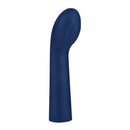 Id Oh My G Rechargeable G-Spot Massager in navy blue, designed for targeted pleasure with a curved, flexible shaft.