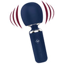 Id Give Into Me Silicone Pleasure Wand Massager with powerful vibrations and ergonomic grip for ultimate pleasure.