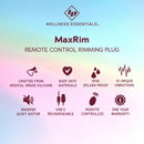 Id Maxrim Control Rimming Plug features remote control, crafted silicone, splash-proof design, and 10 vibrations