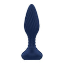 Id Maxrim Remote Control Rimming Anal Plug featuring a textured shaft and pointed tip for enhanced stimulation.