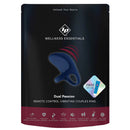 Id Dual Passion Couples Remote Control Vibrating Ring packaging showcasing features and benefits for couples.