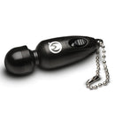 Master Series Thunderstick Mini Vibrating Wand Keychain with a sleek design and keychain attachment.
