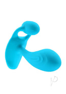 Gender X Wear Me Out Remote Control Dual Vibrator Blue in an ergonomic and stylish design for enhanced pleasure.