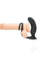 Prowler Red Prostate Plus Anal Toy Black showcasing its sleek ergonomic design for targeted stimulation.
