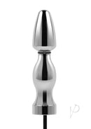 Lux Fetish Electro Sex Ultra Shock 9 Piece Set Black chrome electrostimulation accessory close-up