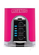 Lux Fetish 4 Function Pussy Pump with Clit Stimulator Pink - Image 4