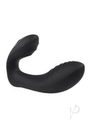 Playboy Play Time Silicone G-Spot Dual Vibrator Black with textured design for dual stimulation and comfort.