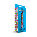 Prints Charming Pop Tease 7 Inch Classic Vibrator Purple packaging design with playful graphics.