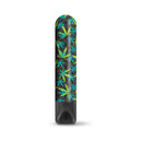 Prints Charming Buzzed 3.5 Inch Bullet Canna Queen Black with cannabis print design and compact shape.