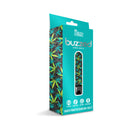 Prints Charming Buzzed 3.5 Inch Bullet Canna Queen Black packaging showing vibrant cannabis print design.