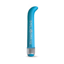 Prints Charming Buzzed 7 Inch G-Spot Vibe Stoner Chick Blue, slim and curved design for targeted pleasure.