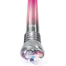 Nixie 10-function Waterproof Classic Vibe Pink Ombre Glow with metallic finish and crystal base.